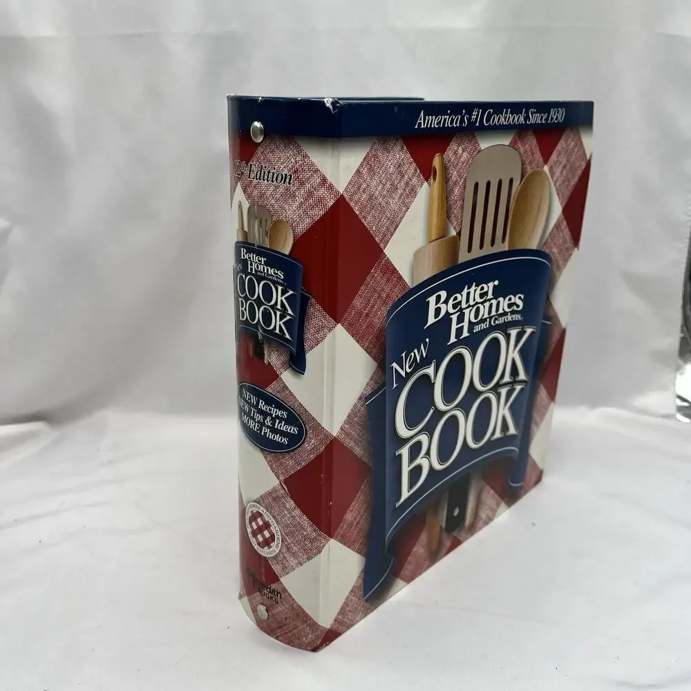 Better Homes And Gardens New Cookbook 12th Edition 5 Ring Binder Hardcover 2003